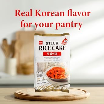 Wang Korean Tteok Rice Cakes, Chewy Tteokobokki Rice Cakes