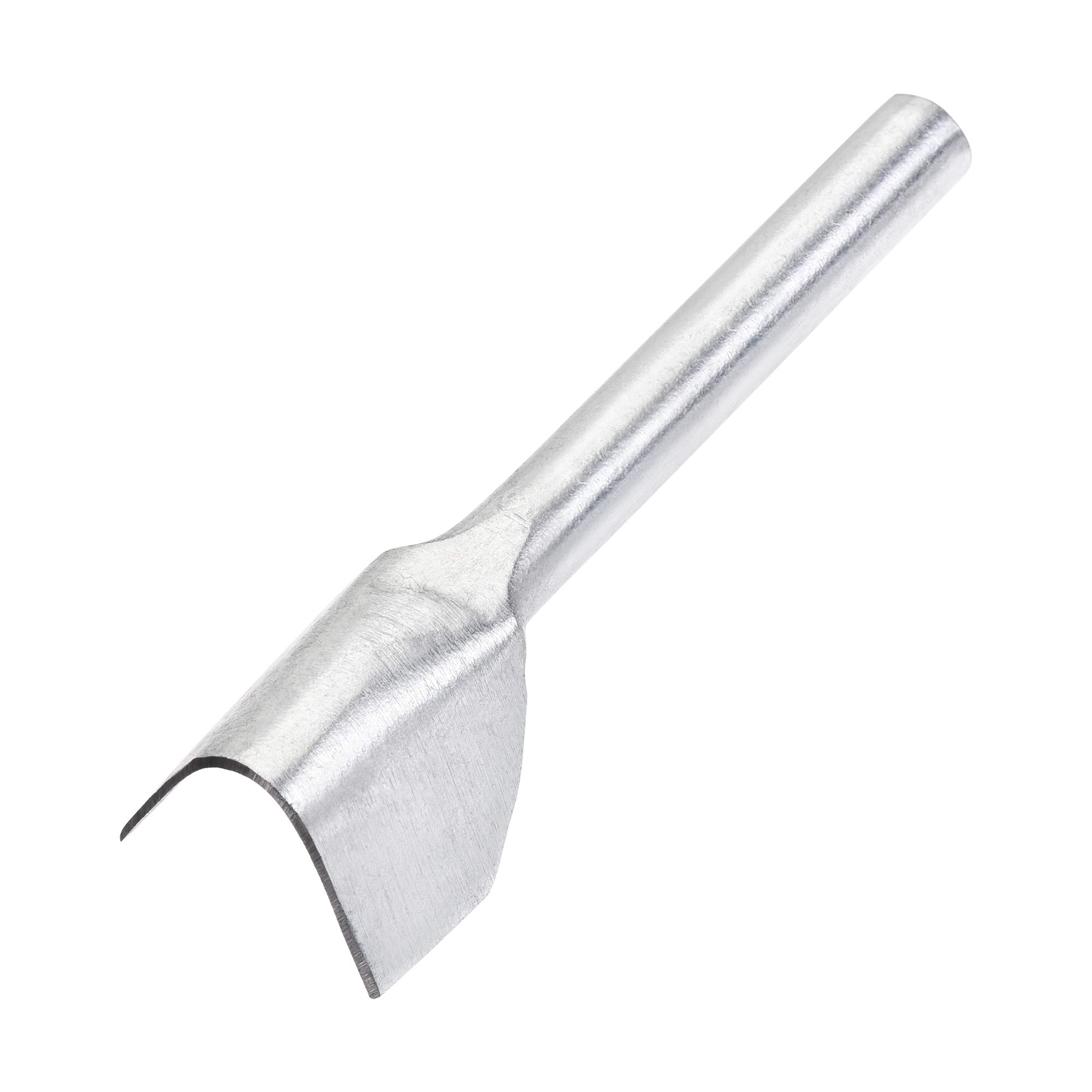 sourcing map V-Shape Leather Cutter Punch 27mm Strap End Punch Tool for Crafting Strap Belt Wallet and Bag