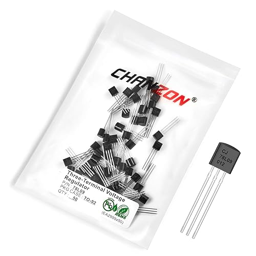 Miniatura 58 de Chanzon TL431 TO-92 Regulador de voltaje ajustable positivo IC, regulador positivo de tres terminales para administración de energía