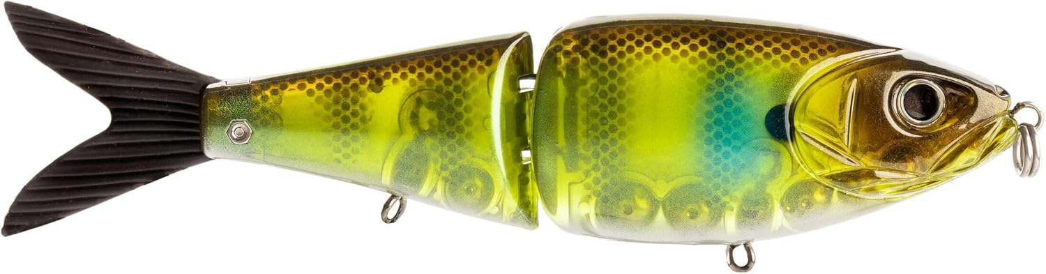 Strike King Hog Father Jr Fishing Lure, Jointed Swimbait, 7-Inches, 2 1/2-Ounces