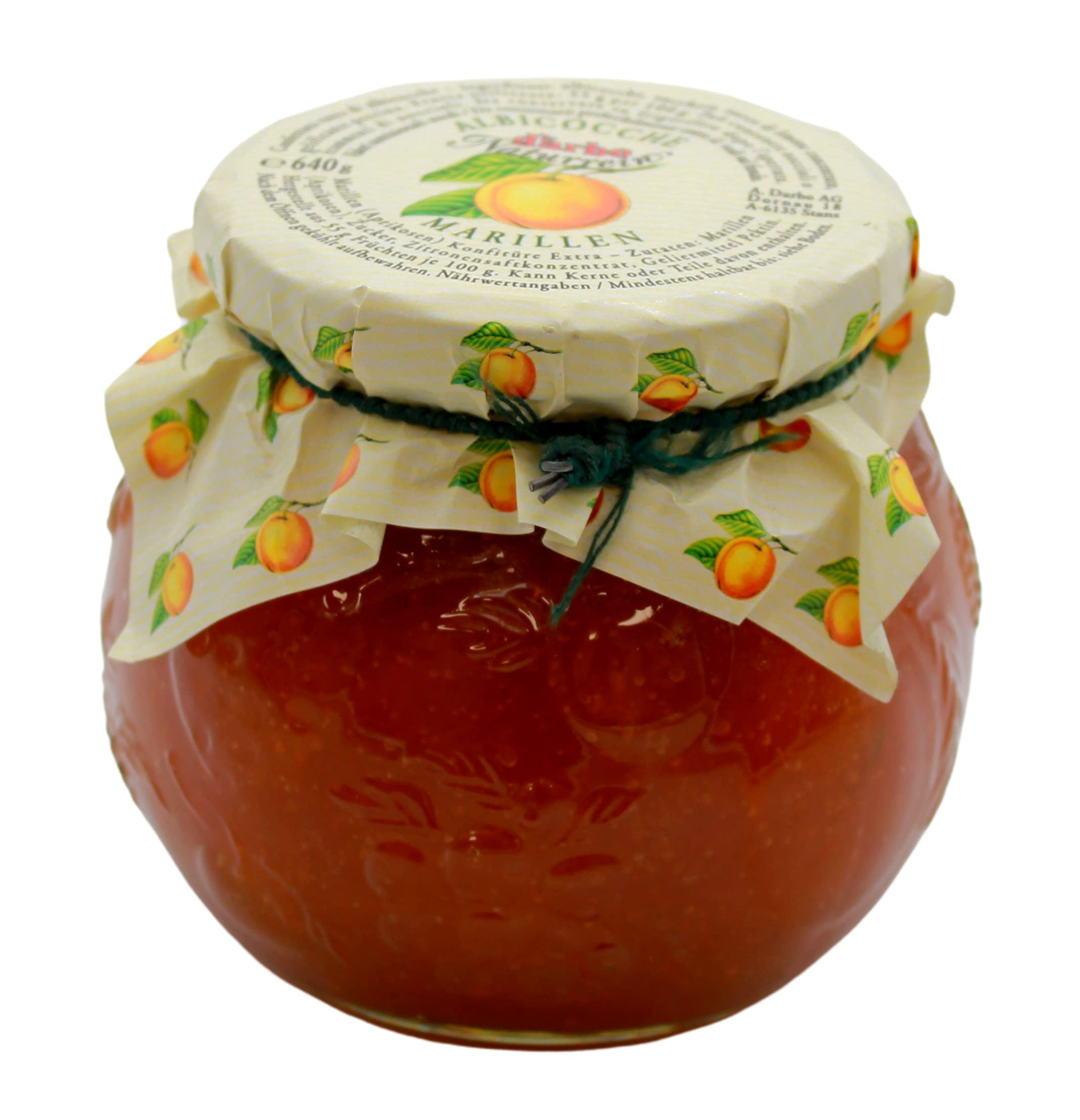 Darbo Naturrein Dekorglas - Marillen Konfitüre - 6 x 640 g