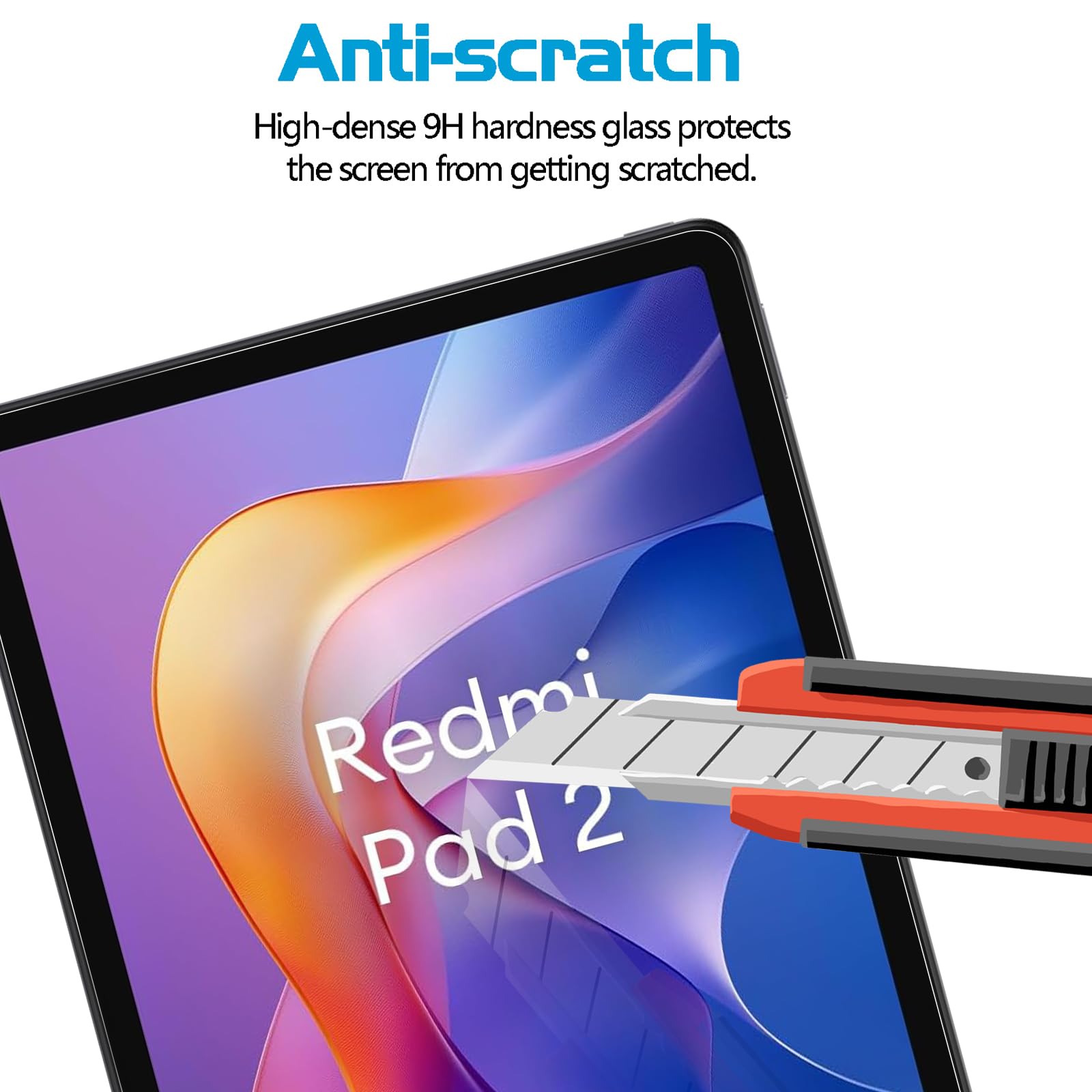 VETRO TEMPERATO WIGENTO Pellicola protettiva in per Xiaomi Redmi K Pad 8.8 pollici 2025 | 2 pezzi