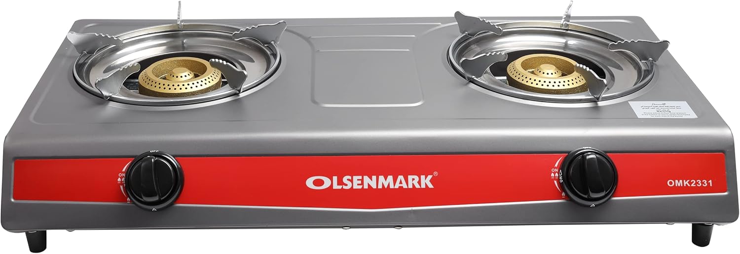 olsenmark S/S Double Gas Burner OMK2331 Buy Online at Best Price in