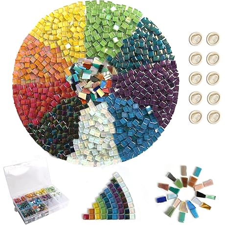1.5lb Mosaic Tiles Art Outlet