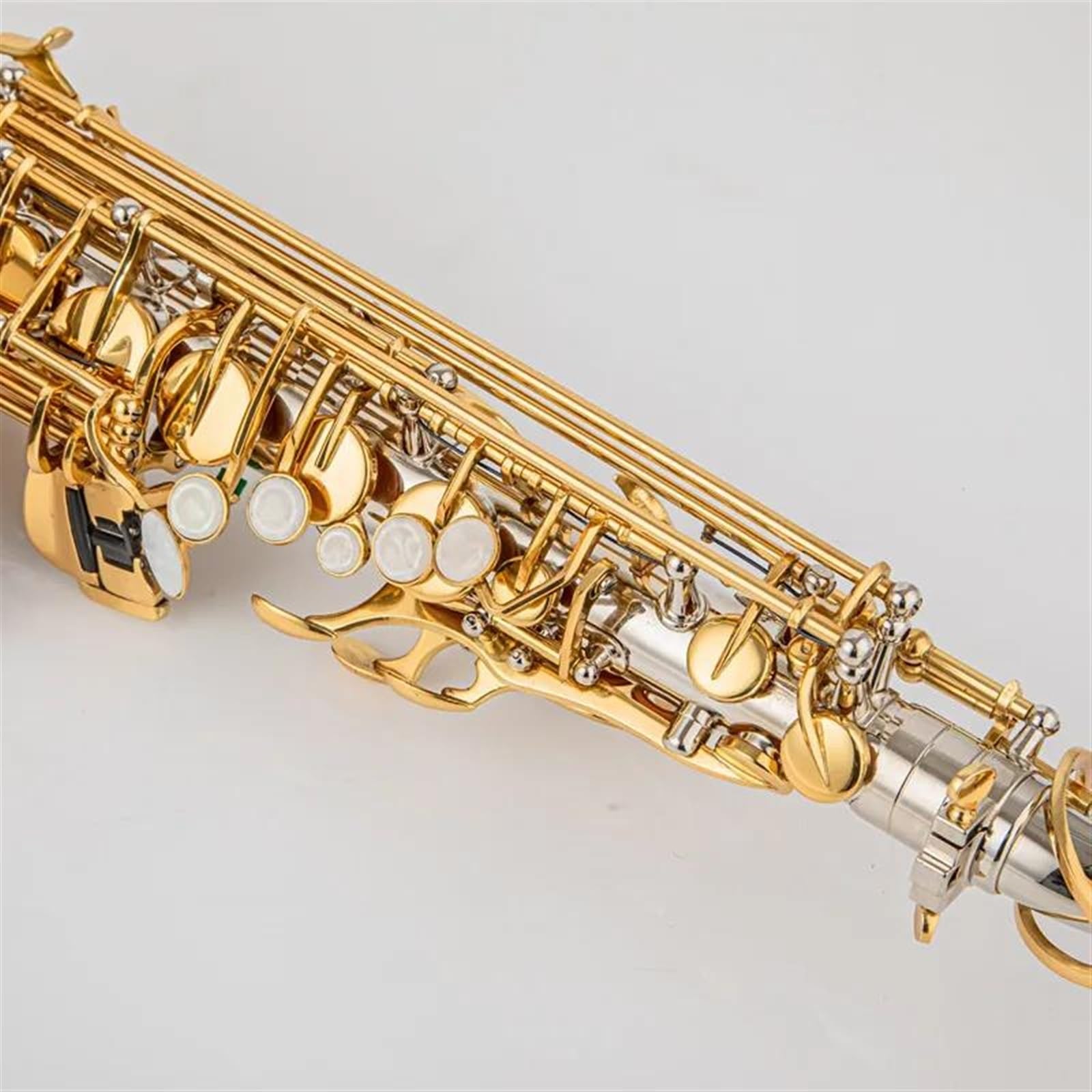 Saksofon Altowy Eb Tune Mosiężny Złoty Lakier Instrument Muzyczny Saksofon E-płaski Z Akcesoriami Do Futerału profesjonalny Saksofon