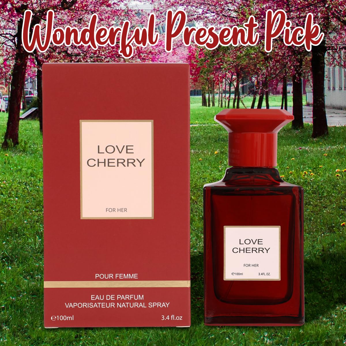 Amazon.com : Love Cherry Spray Perfume Women's Eau De Parfum