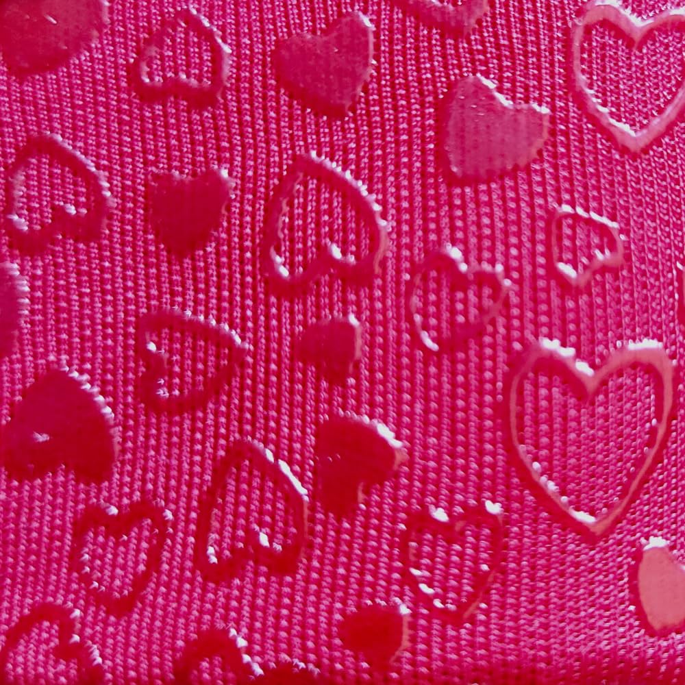 FRICTION - Pole Dance/Floorwork Knee Pads - RED STICKY HEARTS - Knee Pads for Dancers - POLE & FLOORWORK - XS