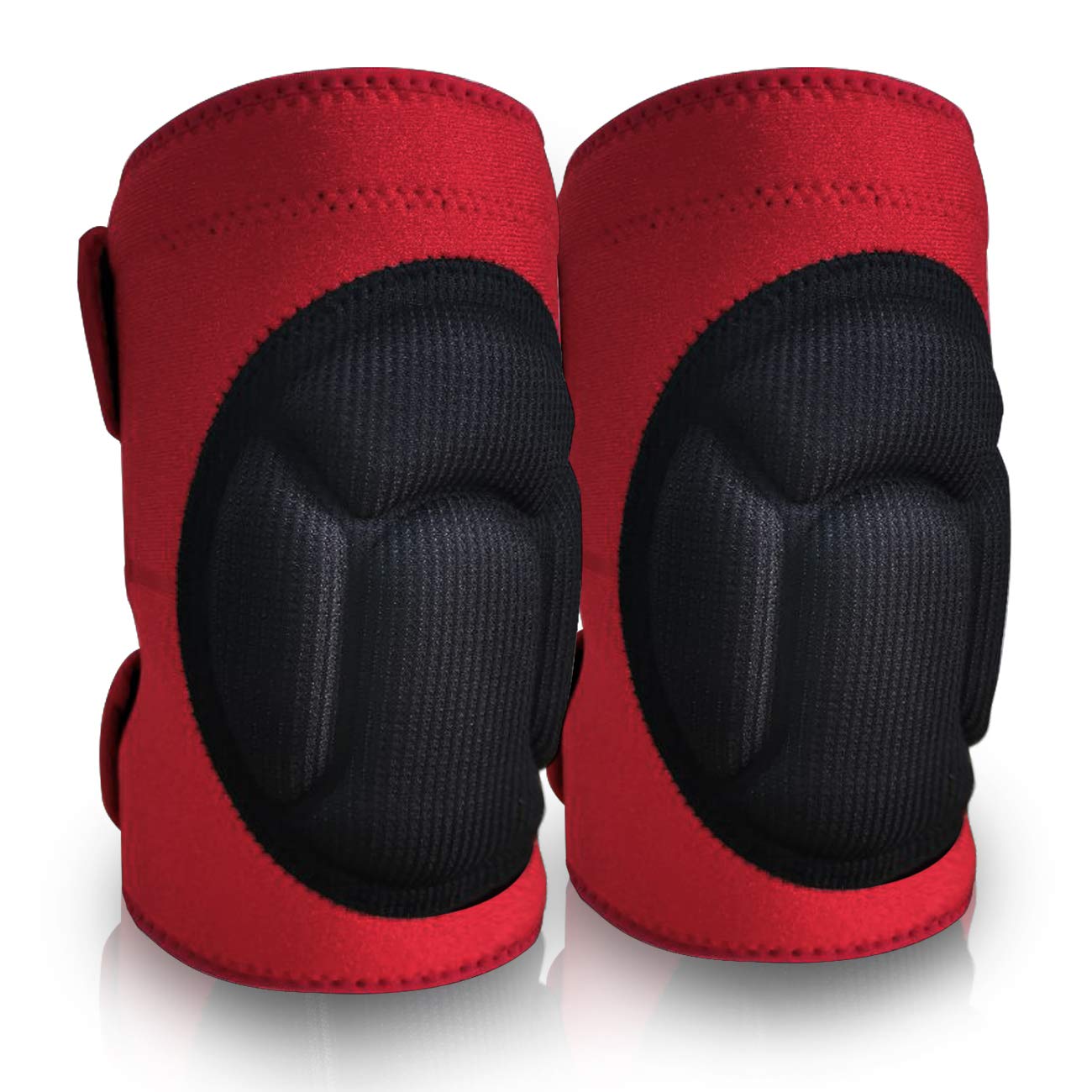 Knee Pads for Women, Knee Protectors with Thick EVA Foam Padding, Non