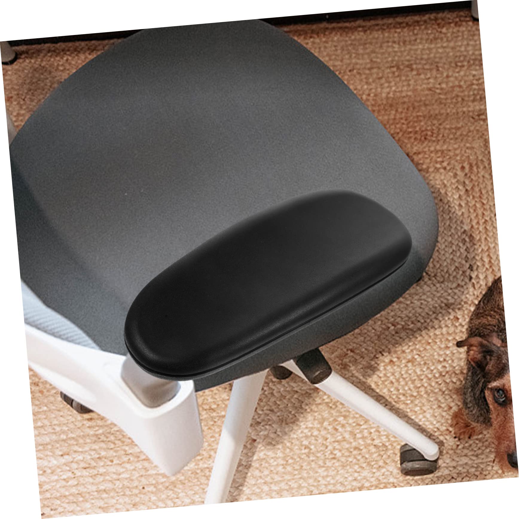 Angoily Cuscino Bracciolo Sedia Ufficio in Pu Ergonomica per Anziani e Donne in Gravidanza