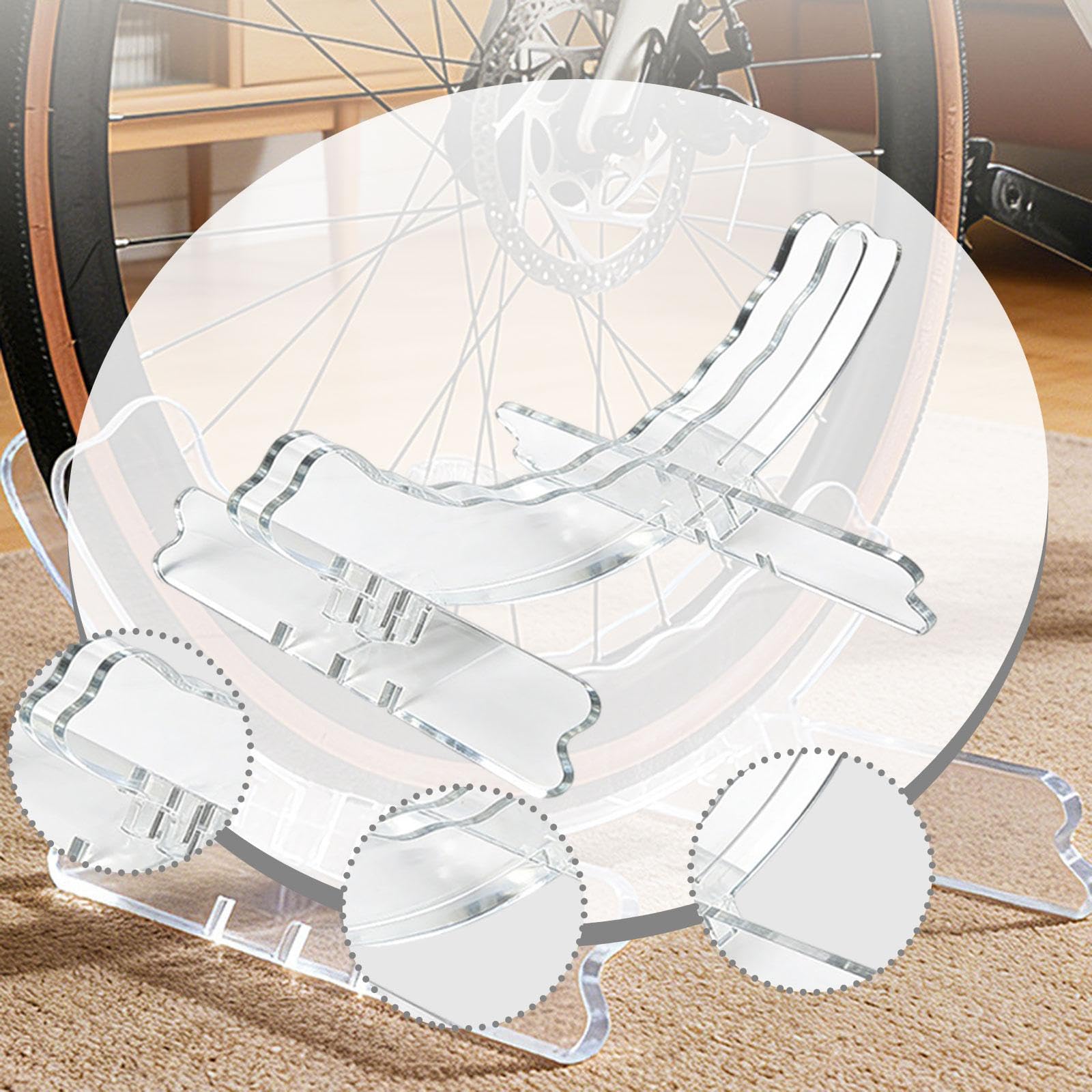 Rastrelliera per Biciclette Professionale, Pratica, Trasparente E Stabile.