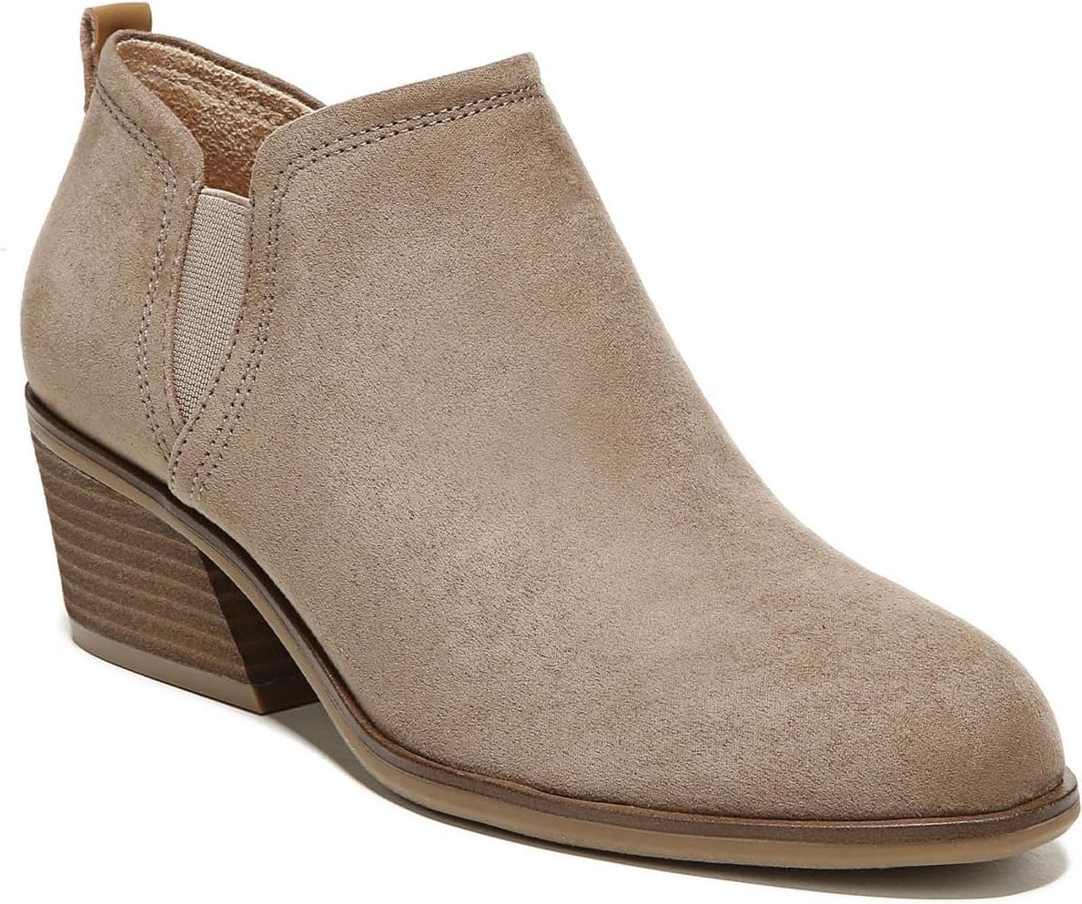 Dr. Scholl's Shoes Womens Lillie Faux Suede Ankle Boots