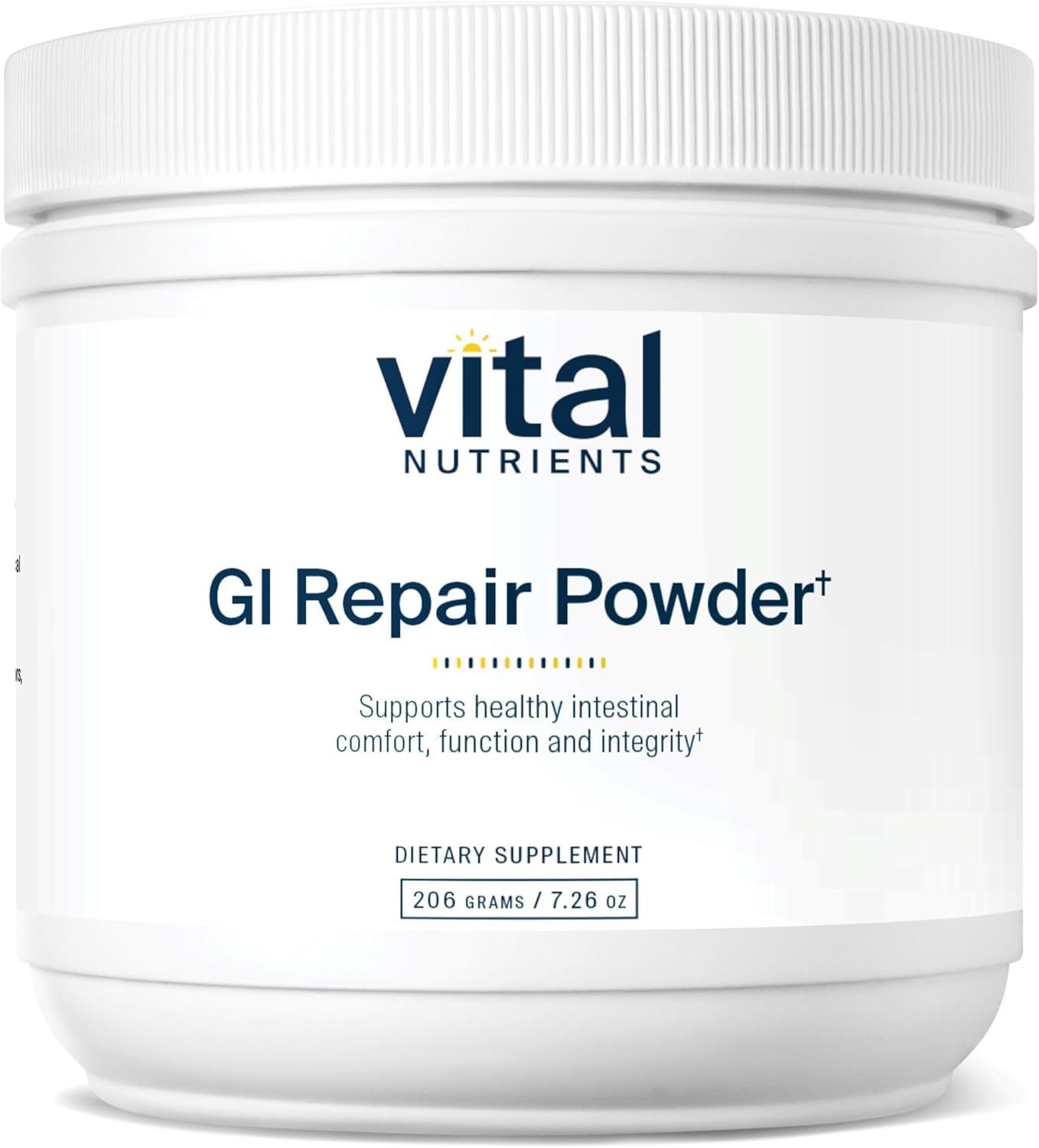 Vital Nutrients GI Repair Powder – Leaky Gut Powder with L Glutamine and Zinc – Digestive Enzyme Supplement to Support Gut Health and Digestion – Gluten Free – 40 Servings