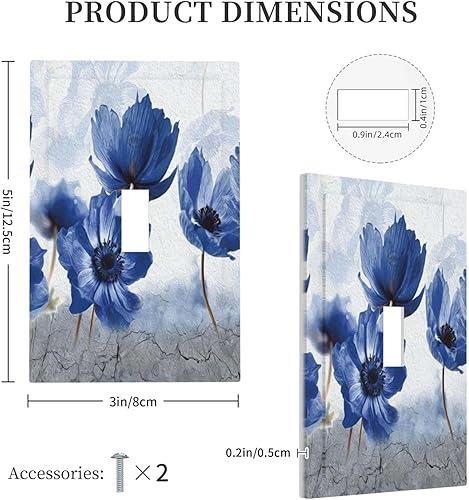 Miniatura 506 de Vista de ventana, isla tropical, playa, palmeras, cielo soleado, cubierta de interruptor de luz de palanca individual, placa decorativa de pared