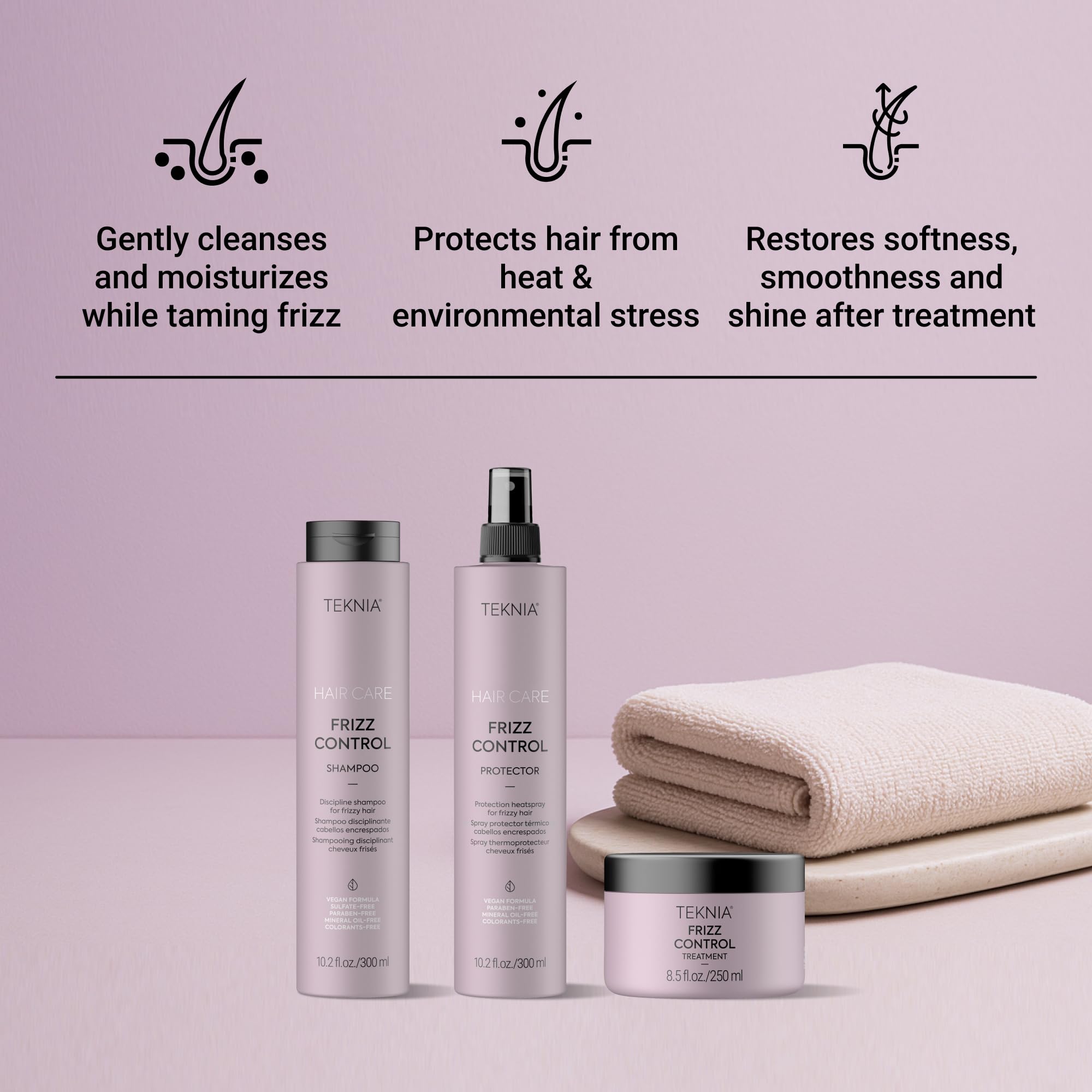 Lakmé teknia frizz control inspiring beauty pack