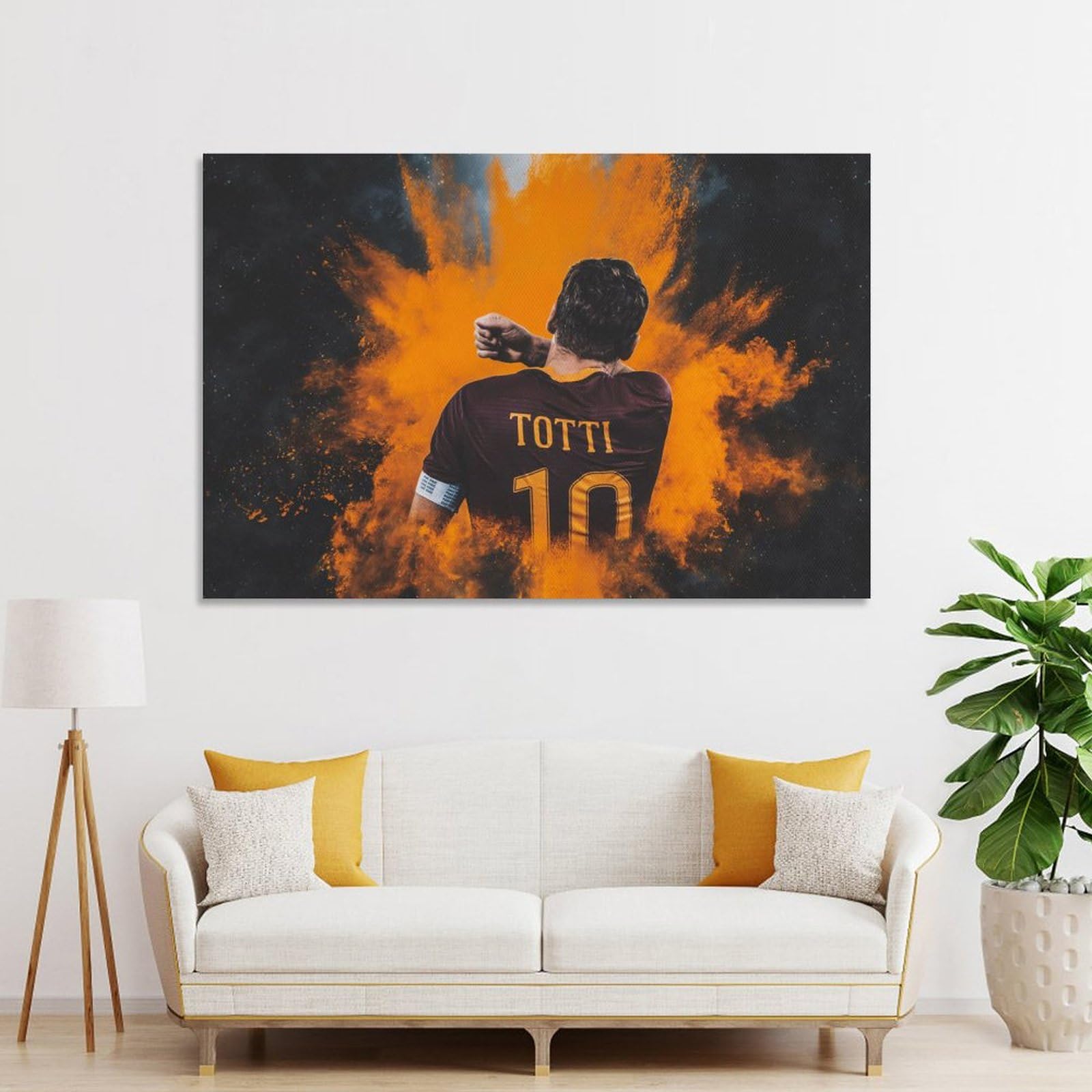 フランチェスコ・トッティ A.S.ローマ アートポスター A2版