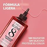 L'Oreal Paris Elvive 8 Second Wonder Water Lamelar, enjuaga tratamiento hidratante para cabello sedoso y brillante, 6.8 onzas líquidas