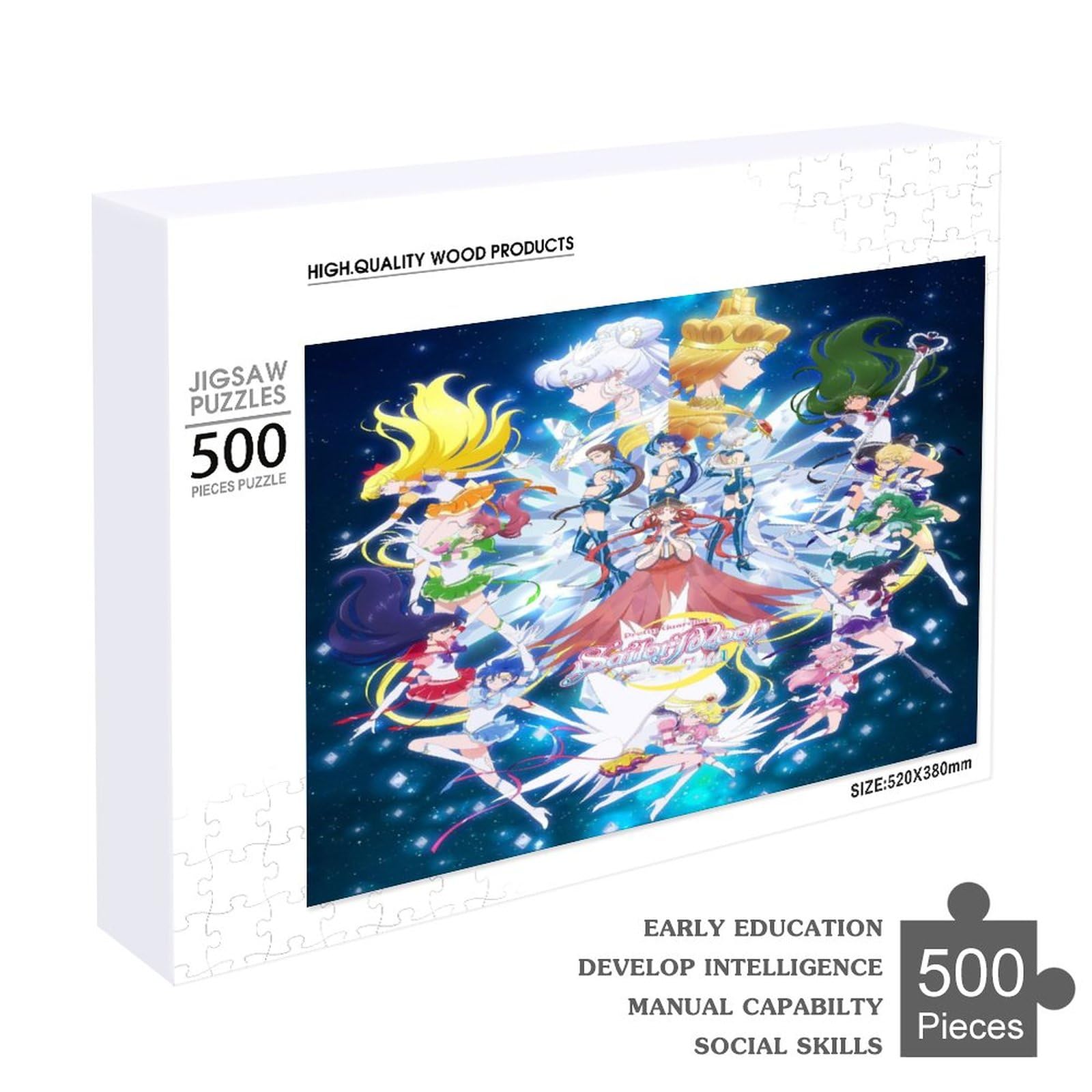 Amazon.co.jp: 美少女戦士セーラームーンCosmosジグソーパズル 300/500