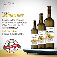 Vista 6 de Chef Jean Pierre's Butter Aceite de oliva – Infundido de forma natural, botella de vidrio de 25 onzas – Eleva tus platos con una ráfaga