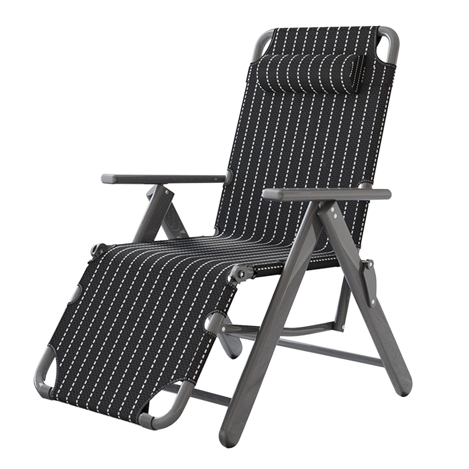 Chaise zéro gravité haut de gamme matelassée de terrasse