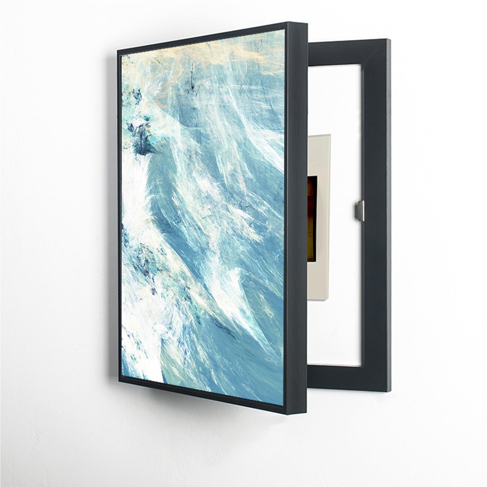 Couvercle de boîte de compteur mural 60x80cm pour habiller et masquer vos panneaux de maison