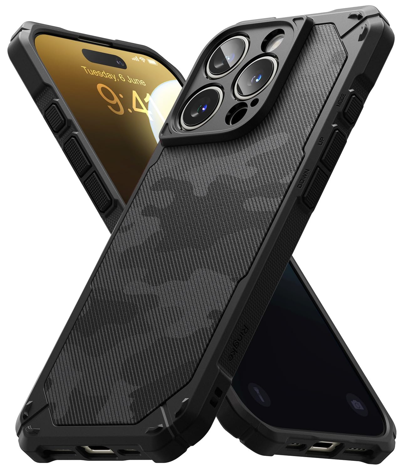 Coque iPhone 16 Pro Max étui robuste protection souple bumper