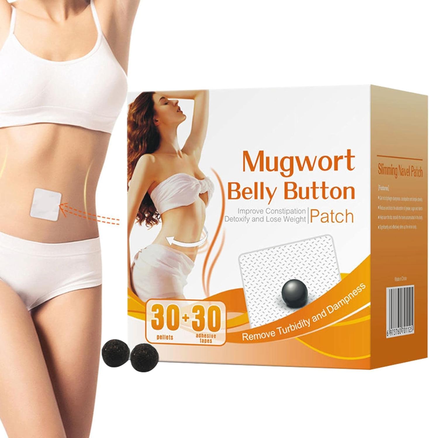 Weight Loss Slimming Patches 30Ps Safe And NonIrritating Natural