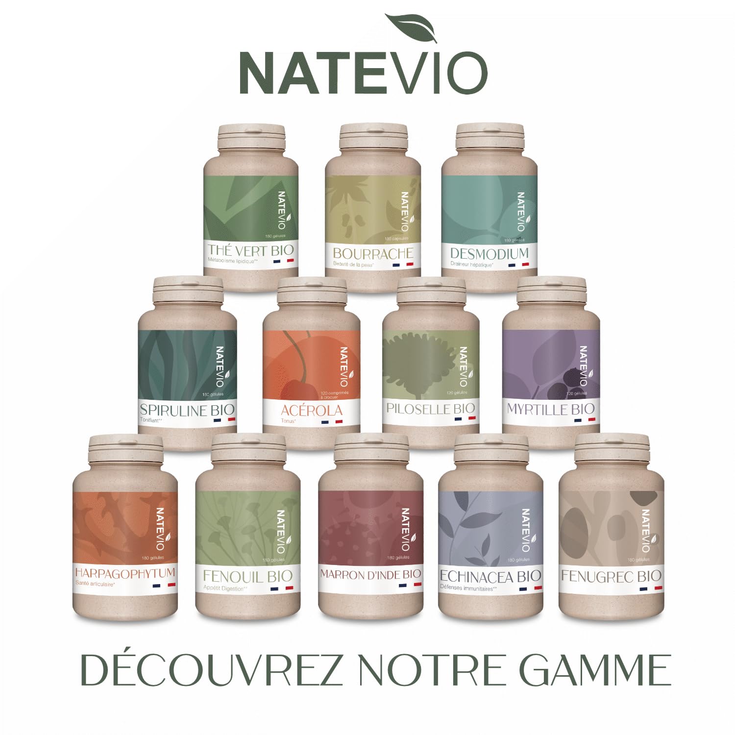 Kudzu - 600 mg (8% isoflavones garanti) - 120 gélules - Sevrage des addictions - Complément alimentaire pour le stress et surmenage - Calmant - 100% naturel - Fabriqué en France