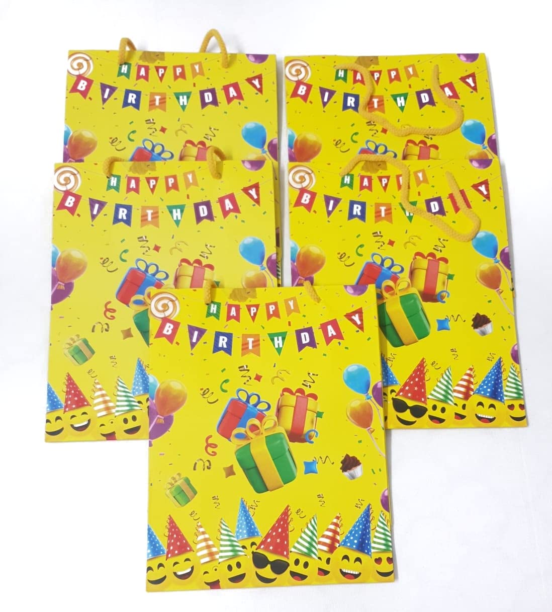 ANVIK Gift Bag Medium|Return Gift Bags for Kids Birthday|Gift Packing Bags for Anniversary Wedding House Warming Baby Shower|Paper Gift Bags|(Pack of 5) (Design 6) (B0CJQBKHWR) Amazon Price History, Amazon Price Tracker