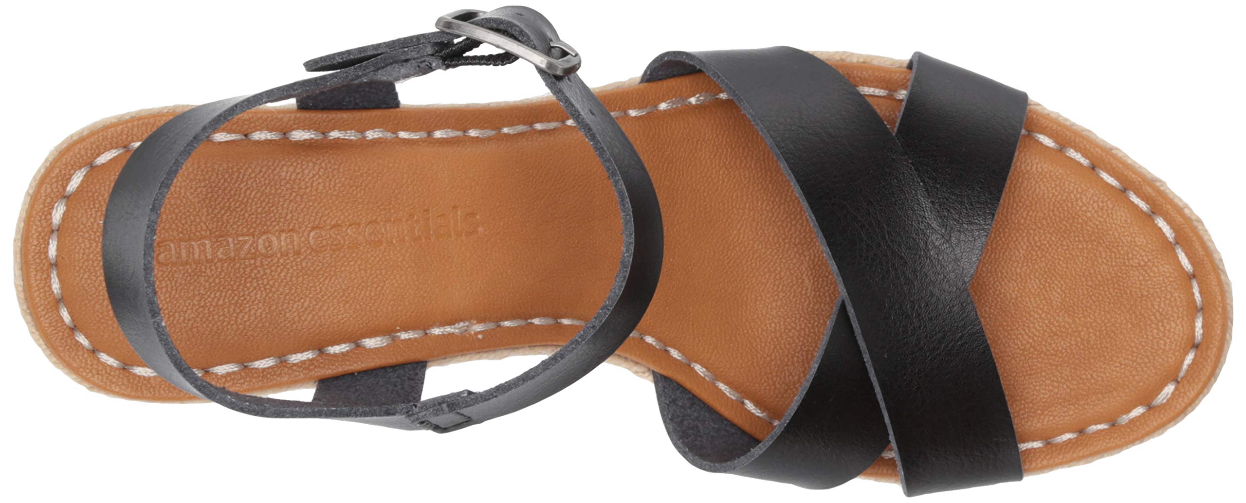 Amazon Essentials Donna Sandalo con Zeppa Espadrillas