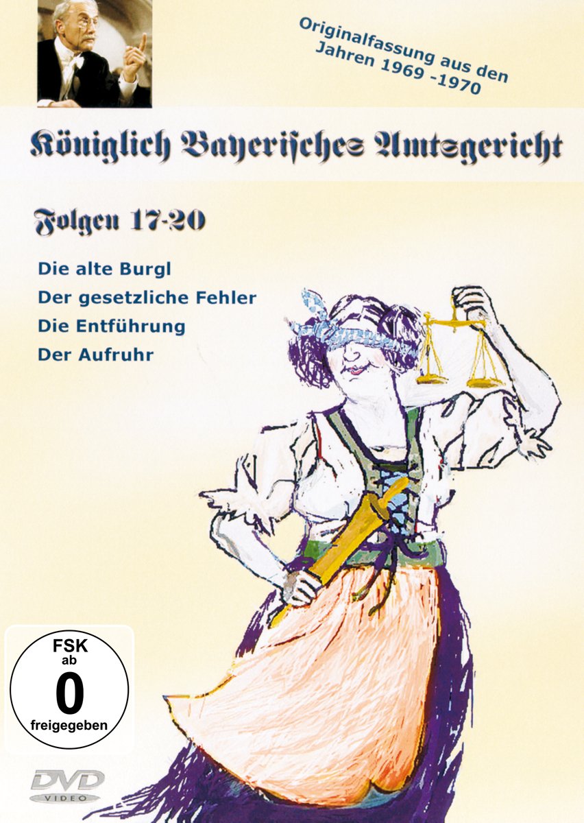 DVD de Kiglich Bayerisches Amtsgericht con la colección de episodios 17 a 20
