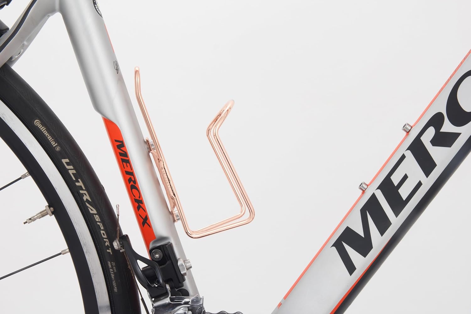 MINOURA AB100-4.5 Premium Aluminum Bottle Cage, Copper Plated, No Bolts