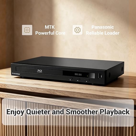 Krovatar 3D Blu-ray Disc Player KB-200D (2K,3D) with Dolby & DTS