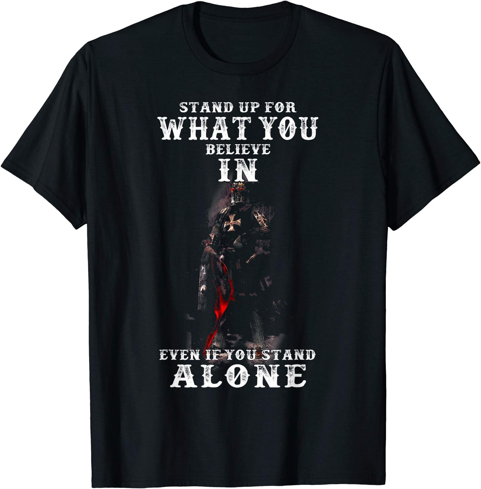 Powerful Inspirational Knights Templar T-Shirt