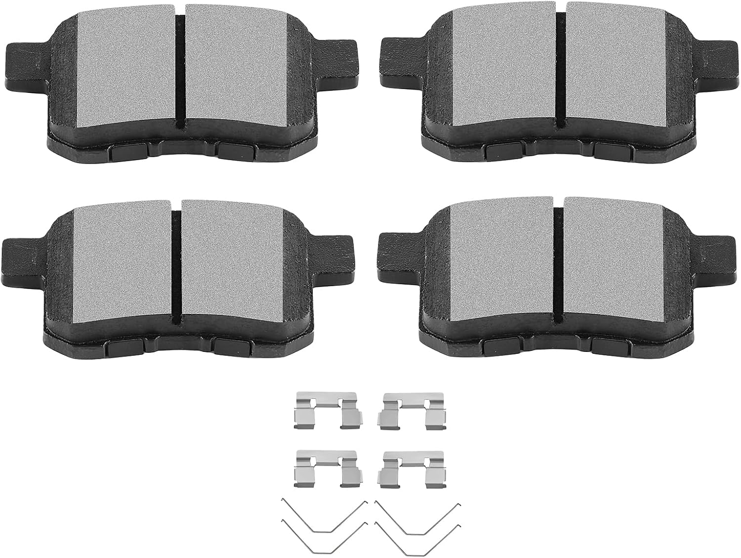 SCITOO Disc Brake Pads Kits D1451-8447 Semi Metallic Rear Brake Pads Set Fit For Acura For TSX 2011-2014,For Honda For Accord 2008 2010-2013 2015 2017