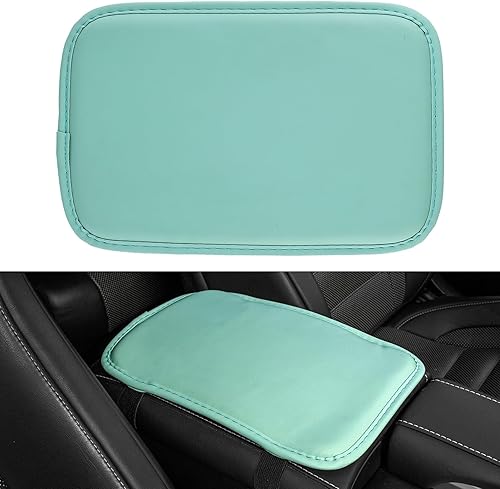 Vista 10 de Amiss - Almohadilla para consola central de auto, funda impermeable de piel sintética para reposabrazos de coche, almohadilla universal resistente