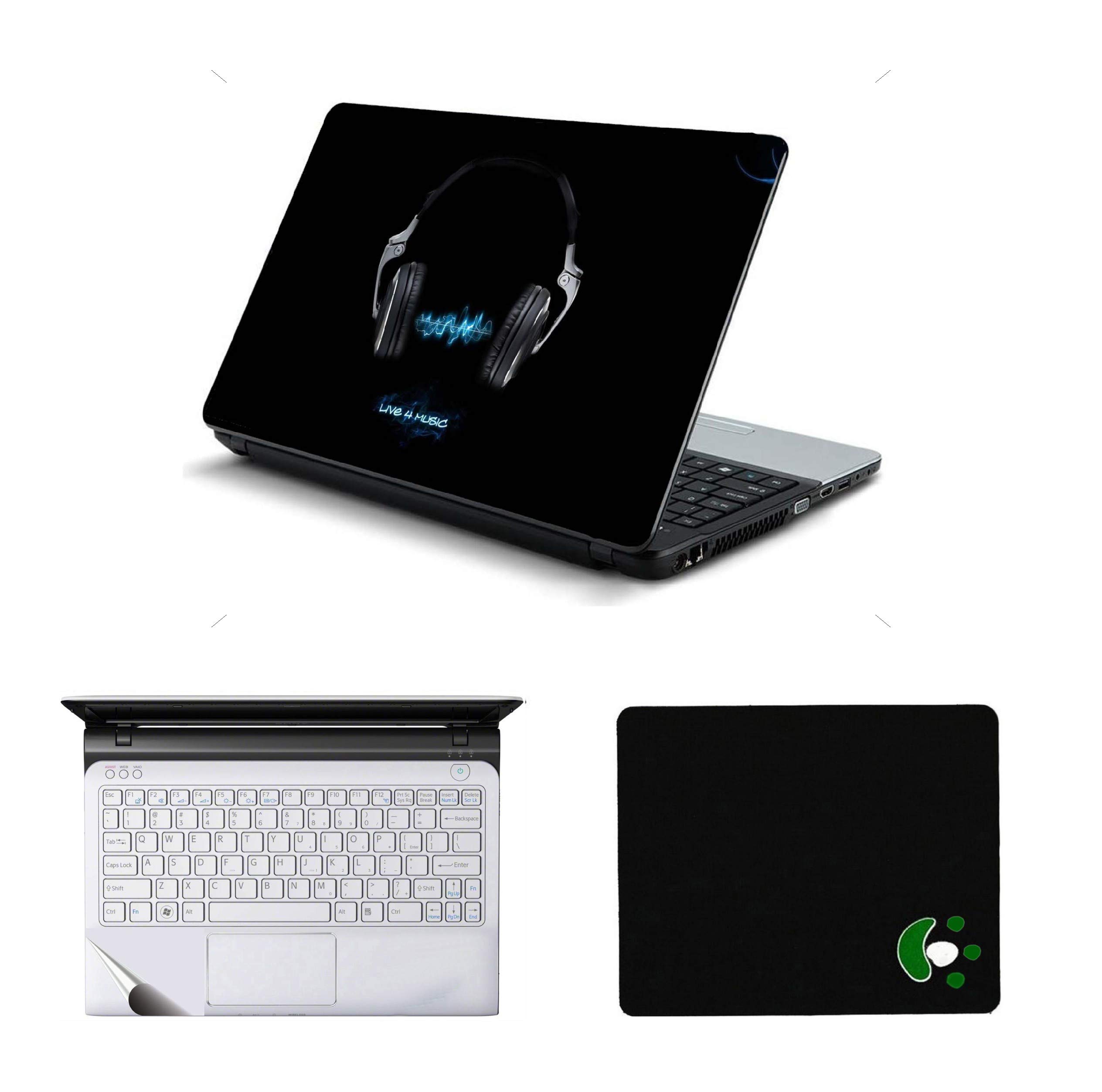 StickerKing 3in1 Laptop Accessories Combo 15.6 Inch Live 4 Music Laptop Skins Stickers, Mouse Pad and Palmrest Skin for HP-DELL-Lenovo-Asus-Acer Laptops || Notebooks (B09HNSPT6H) Amazon Price History, Amazon Price Tracker