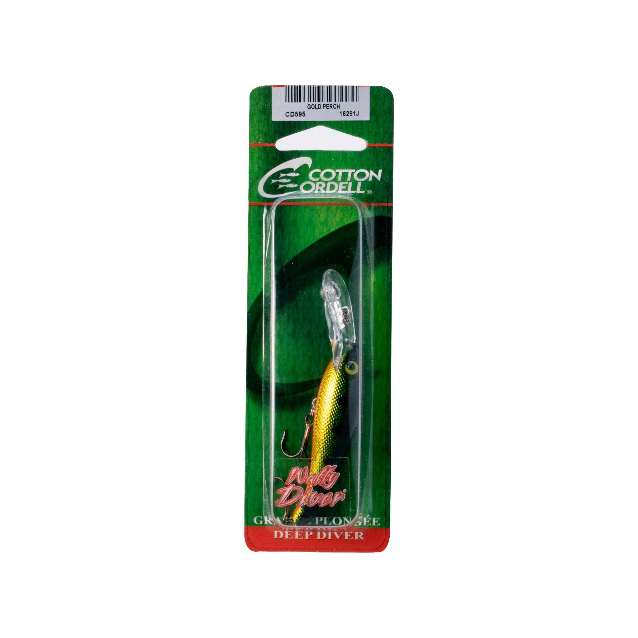 Cotton Cordell Wally Plongeur 2 1/2" – Leurre Crankbait 1/4 Oz – Neuf Sous Blister