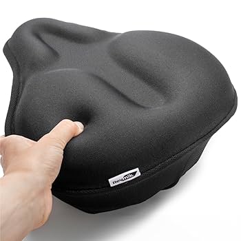 自転車 サドルカバー クッション 防水 クロスバイク PVC 超肉厚 衝撃吸収 Amazon | [VICKMALL] 自転車 サドルカバー クッション 防水