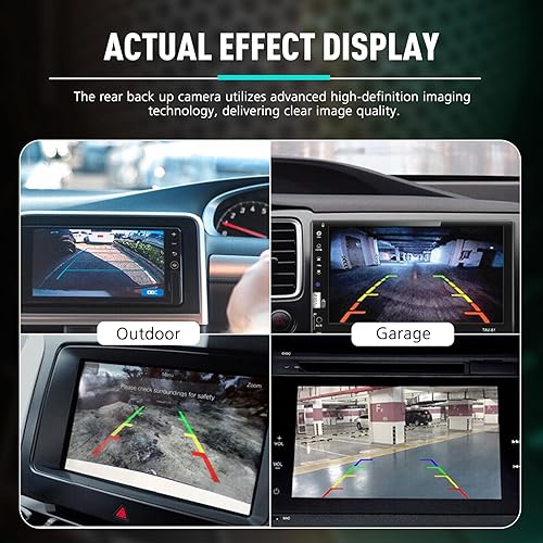 Miniatura 5 de GOMADEIT Cámaras de respaldo de vehículos para Ford Fusion 2013-2016 cámara de visión trasera que reemplaza ES7T19G490AA DS7T19G490AA DS7Z19G490-A,