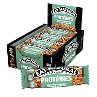 Barrette di Cereali Eat Natural Protein Caramello Salato e Arachidi e Mandorle Expo 12 x 40 g