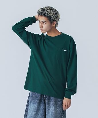XLARGE Men's Extra Large Casual Standard Logo Tag L/S Pocket Tee