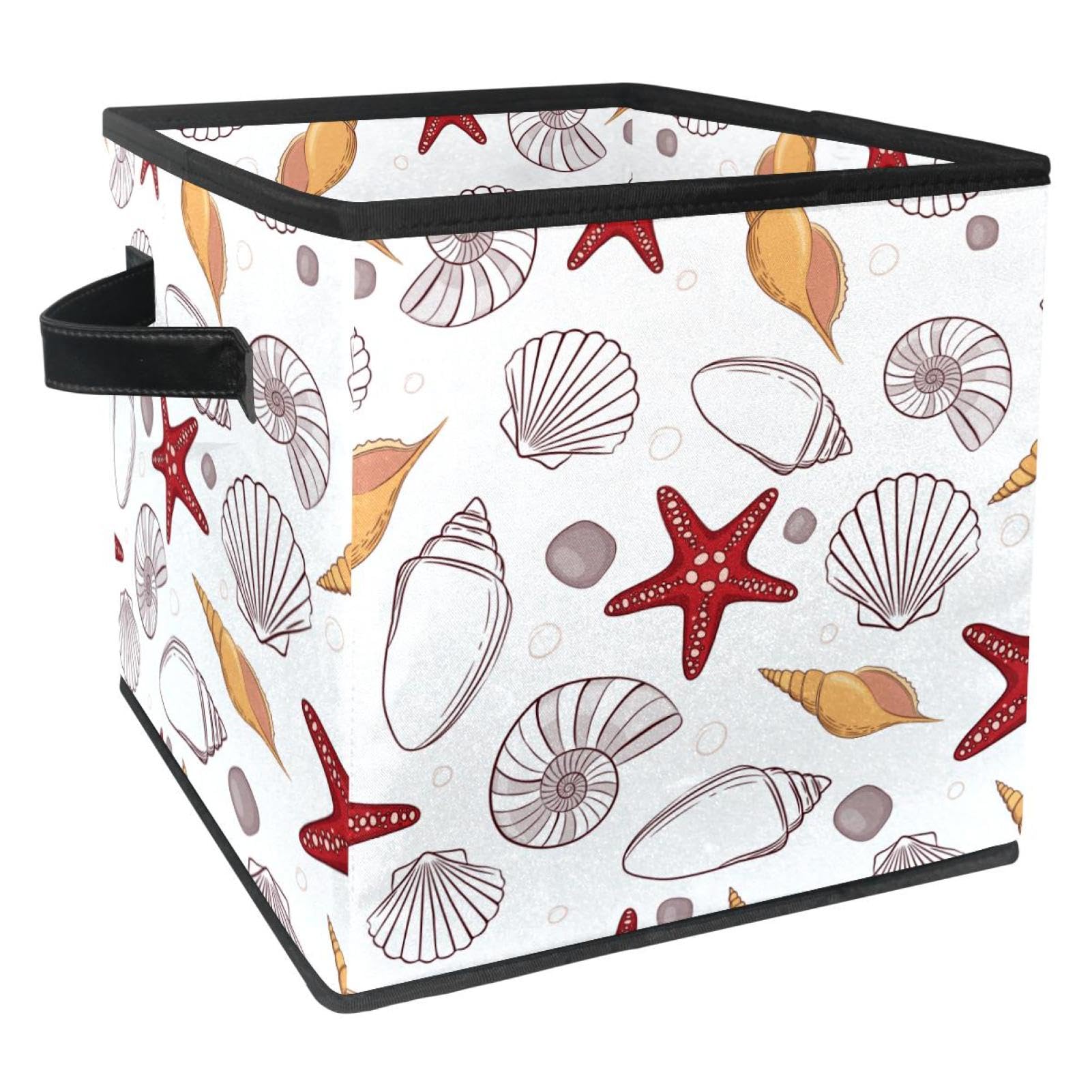 Boîte de rangement pliable tissu cube pour vêtements livres et jouets maison
