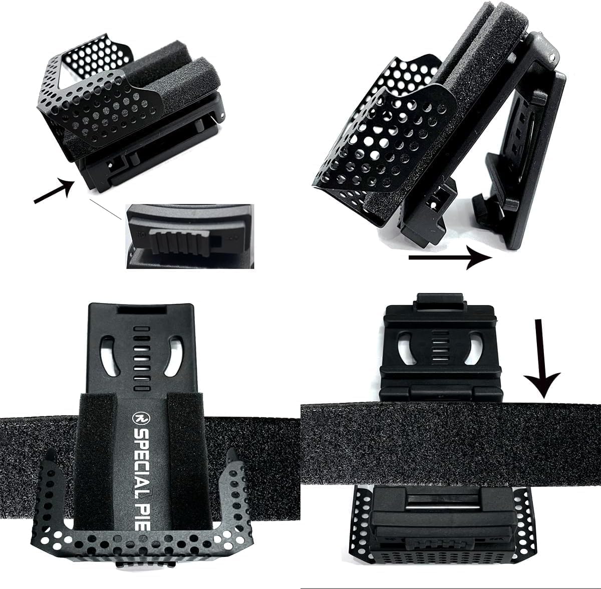 Shot Timer and Metal Case Bundle (Orange/Black)