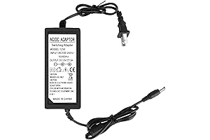 Durable AC/DC Power Supply: Waysse 12V Power Adapter