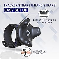 Vista 10 de Skywin Vive Tracker Straps for HTC Vive, 3.0, 2.0, and Ultimate Trackers, 2 Pack Feet Strap, Secure and Comfortable Full Body Tracking