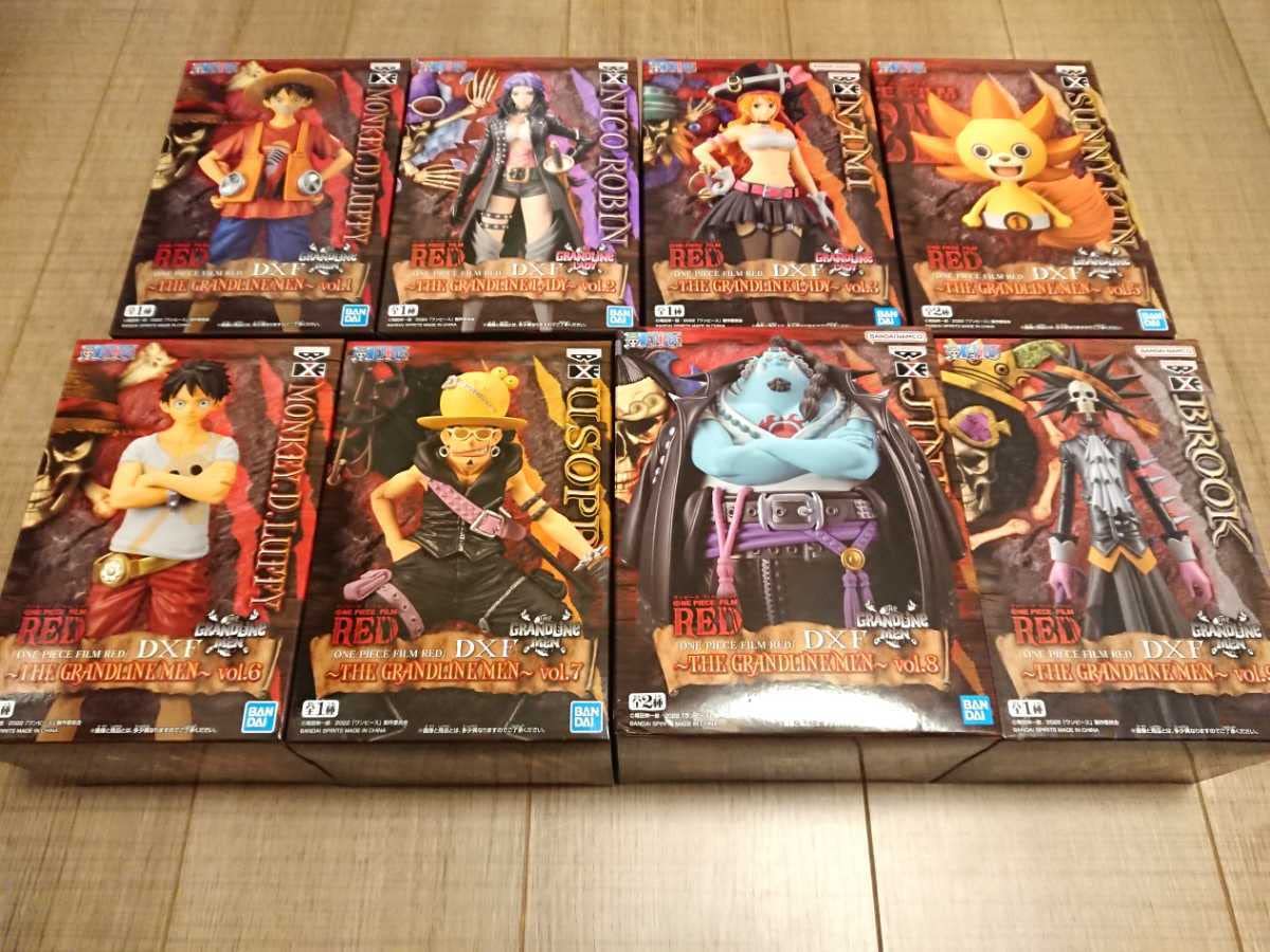 ワンピース RED グランドライン14体 ワールドコレクタブル16体のセット