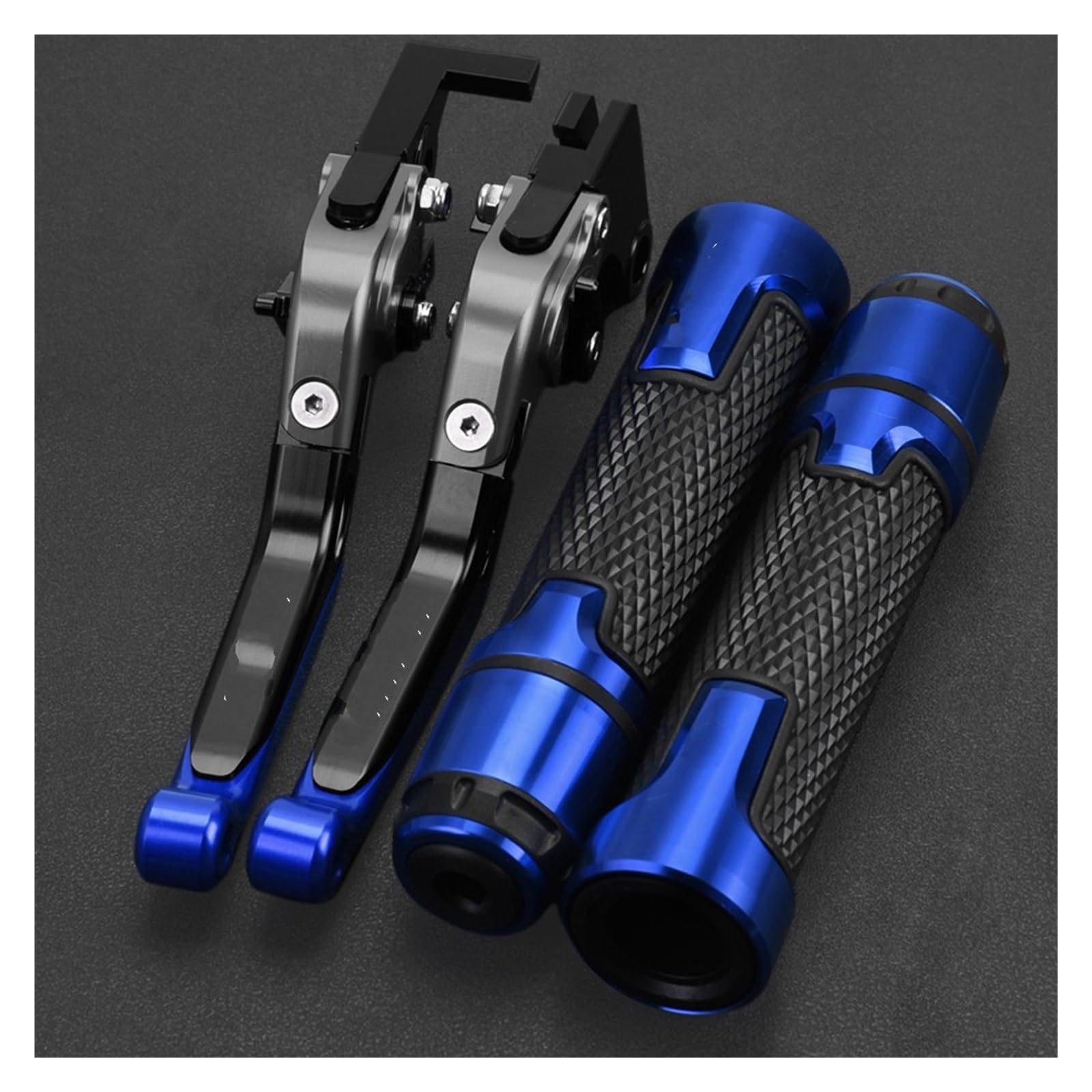 Tingyus Q Motorbike Brake Lever For Vfr800 For Vtec 2002 2003-2008 Motorcycle Extendable Brake Clutch Levers Handlebar Grips Ends(Q)