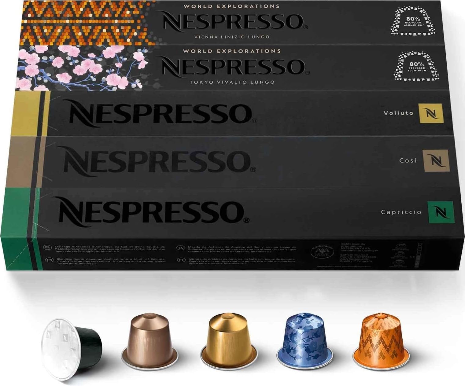Original, Blend Variety Pack, 50-Count Coffee Pods | Capsules Mild Roast Pack of 1 Brews 1.35 oz