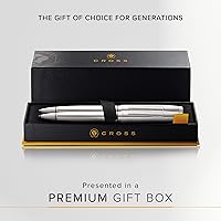Vista 4 de Cross Coventry - Juego de regalo de bolígrafo y lápiz de cromo pulido