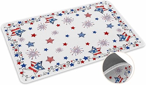 Vista 130 de Tapete de Feliz Navidad, tapete antideslizante para puerta delantera, baño, cocina, dormitorio, patio, entrada, 16 x 24 pulgadas, rojo, negro y verde